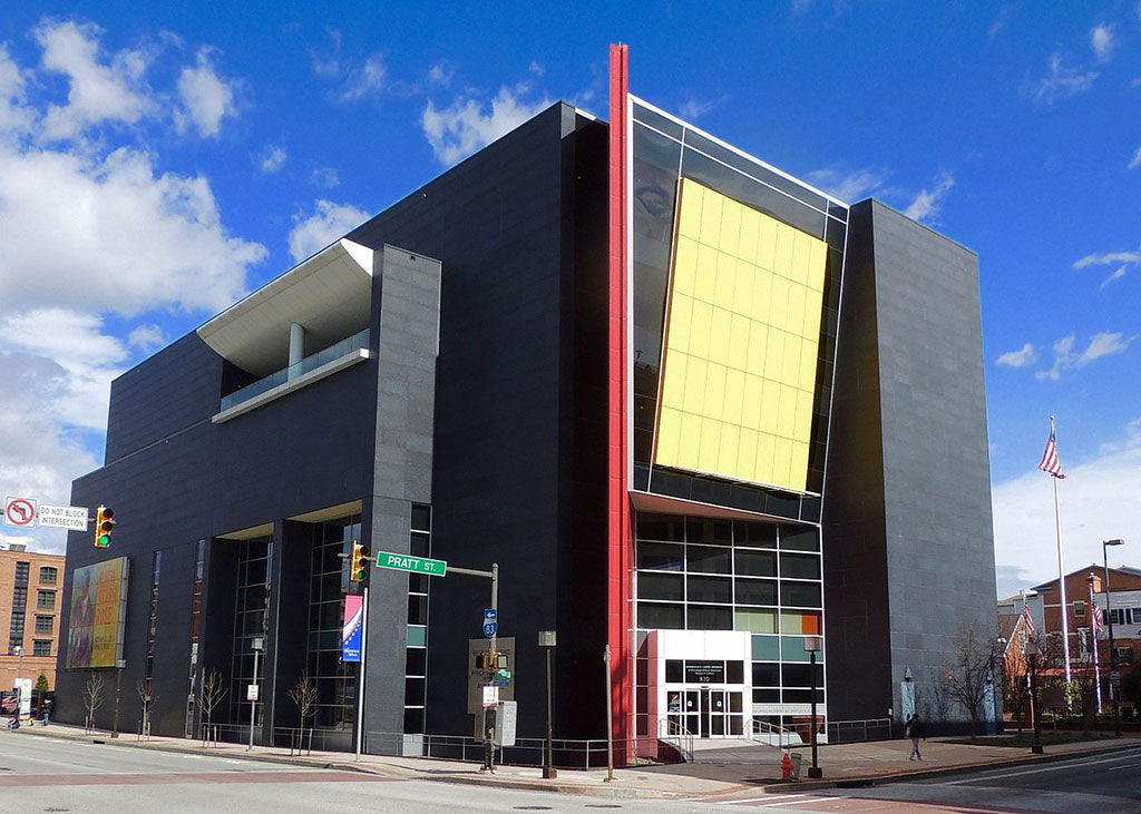 Exterior of the Reginald F. Lewis Museum in Baltimore, photographed by Jane Yoon in 2012